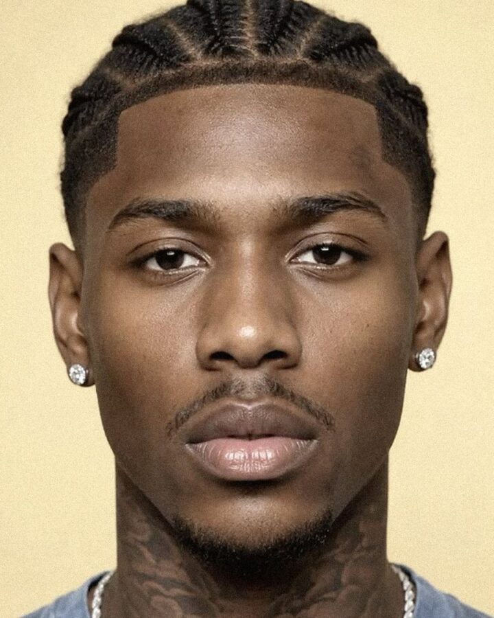 Cornrows lignes droites